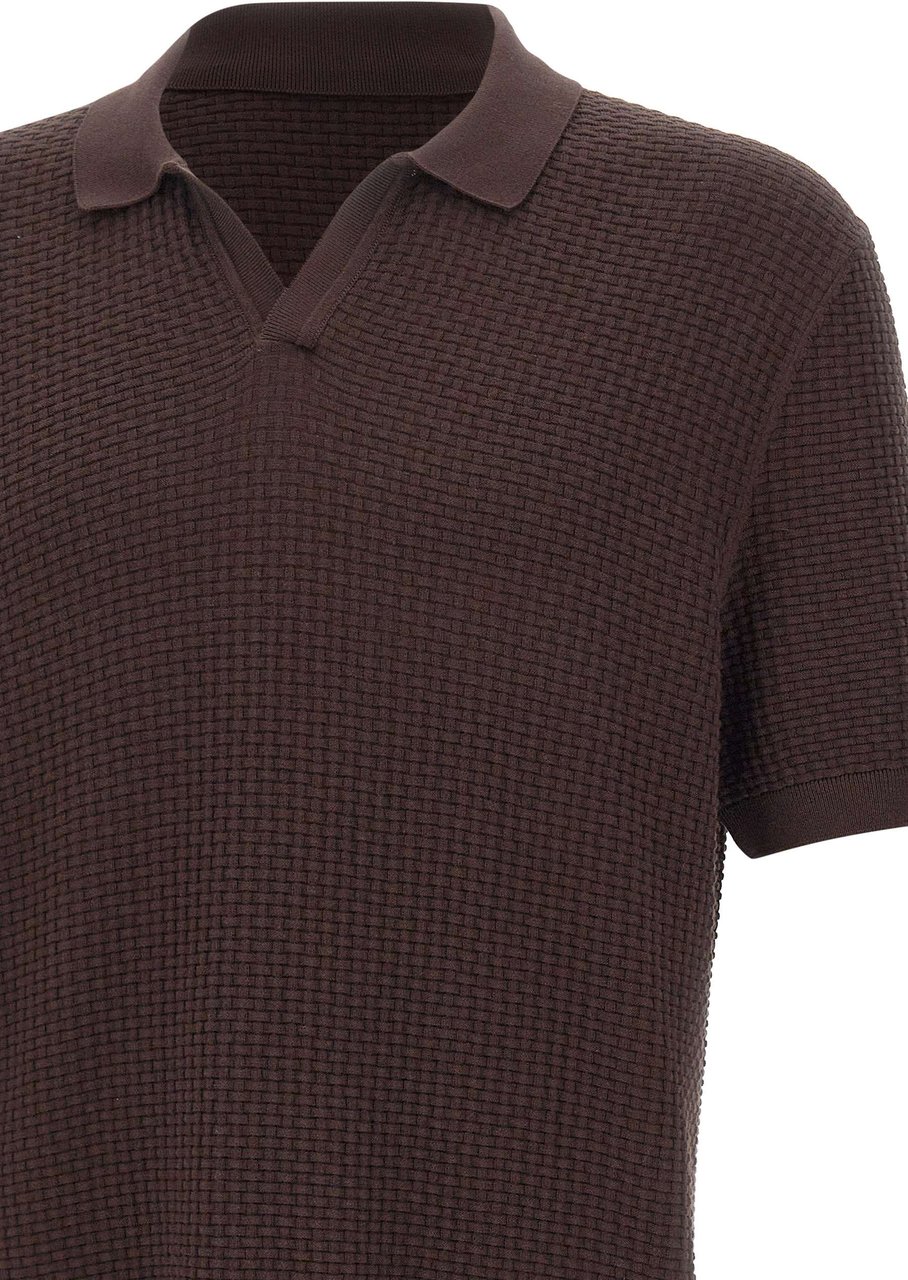 Boss T-Shirts And Polos Brown Bruin