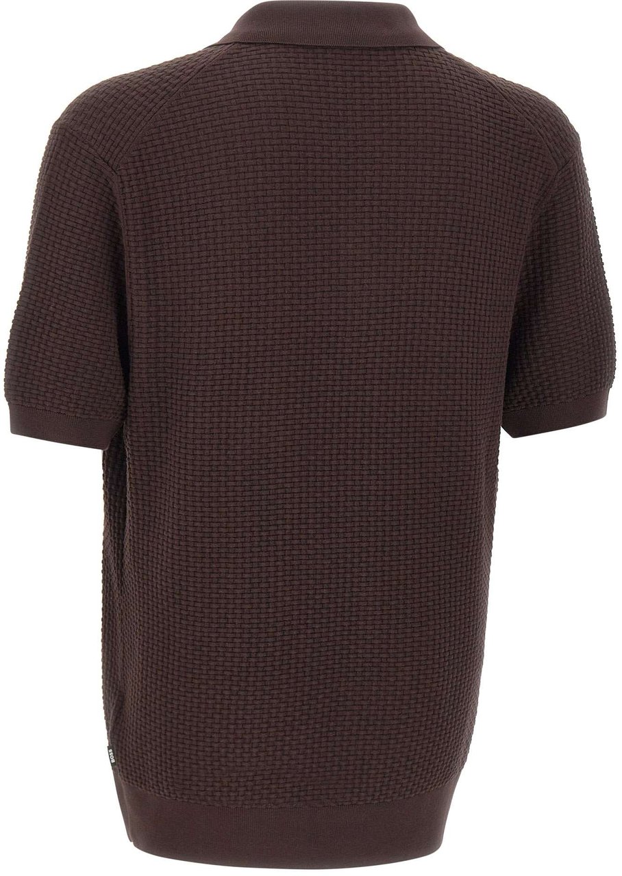 Boss T-Shirts And Polos Brown Bruin