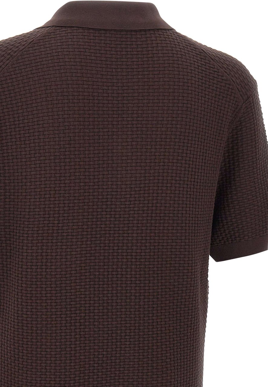 Boss T-Shirts And Polos Brown Bruin