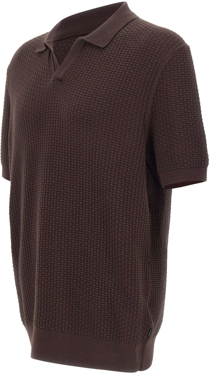 Boss T-Shirts And Polos Brown Bruin