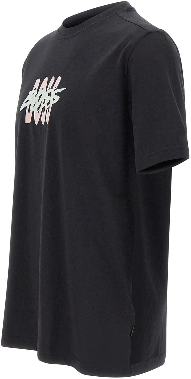 Boss T-Shirts And Polos Black Zwart