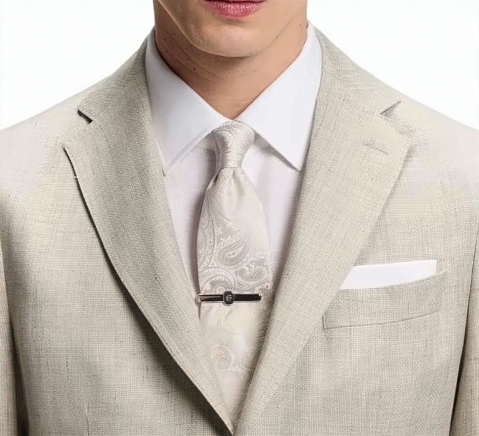 Boss Beige 2 Button Chest Pocket Jacket Neutraal