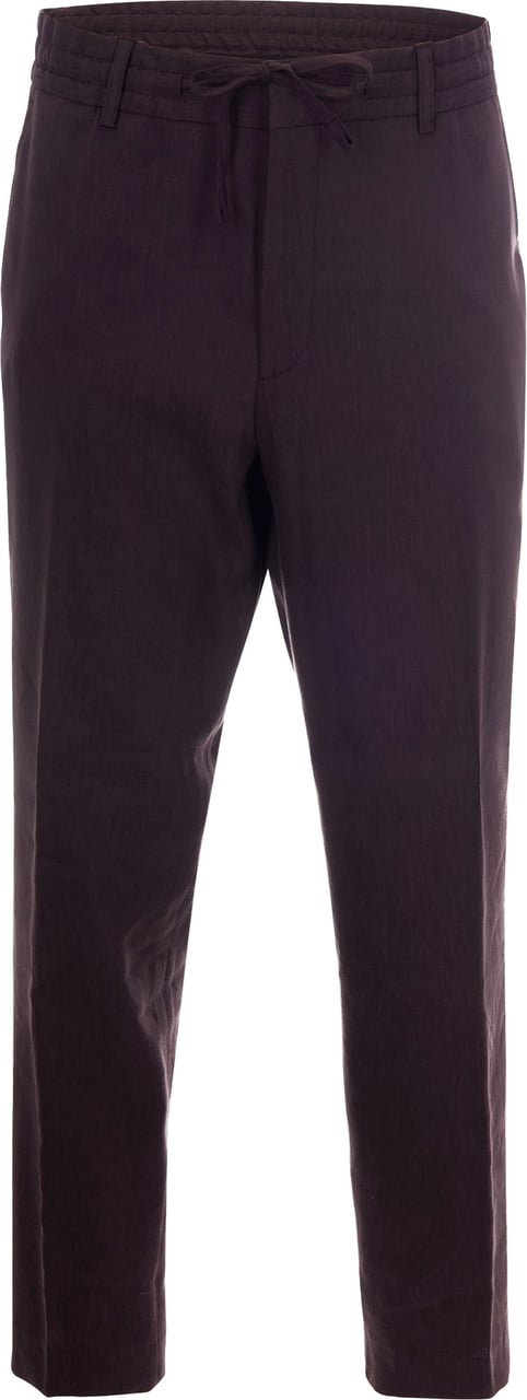 Boss Trousers Dark Brown Bruin