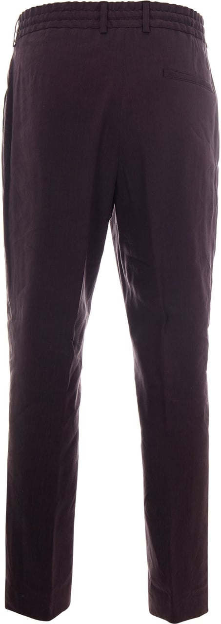 Boss P Perin Tapered Fit Mid Trousers Zwart