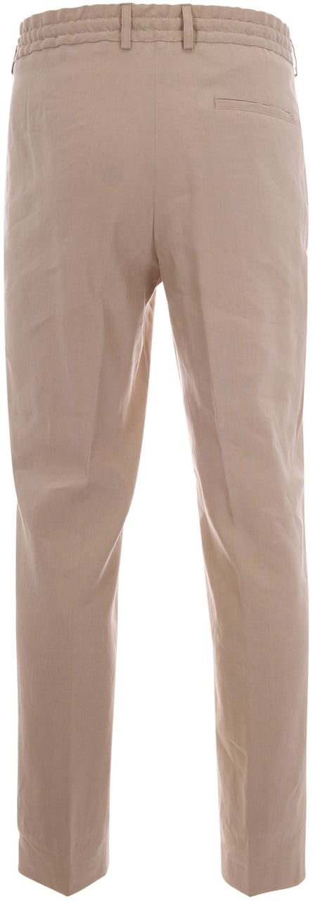 Boss Trousers Open Beige Beige