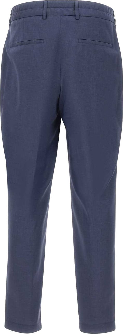 Boss Trousers Blue Blauw