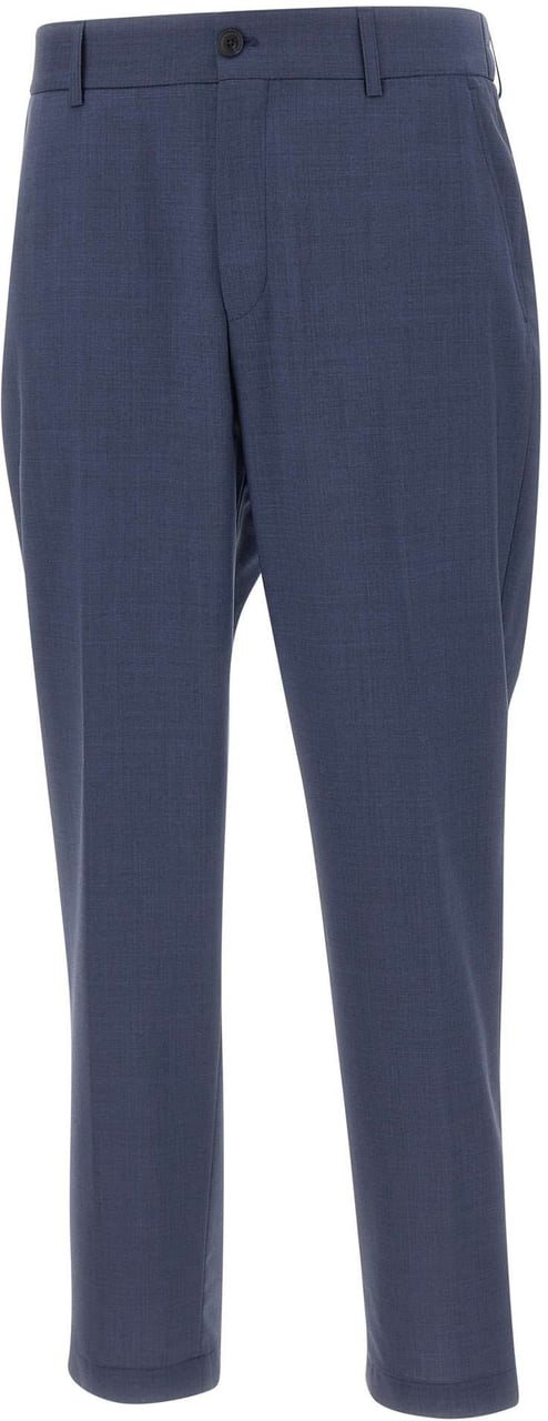Boss Trousers Blue Blauw