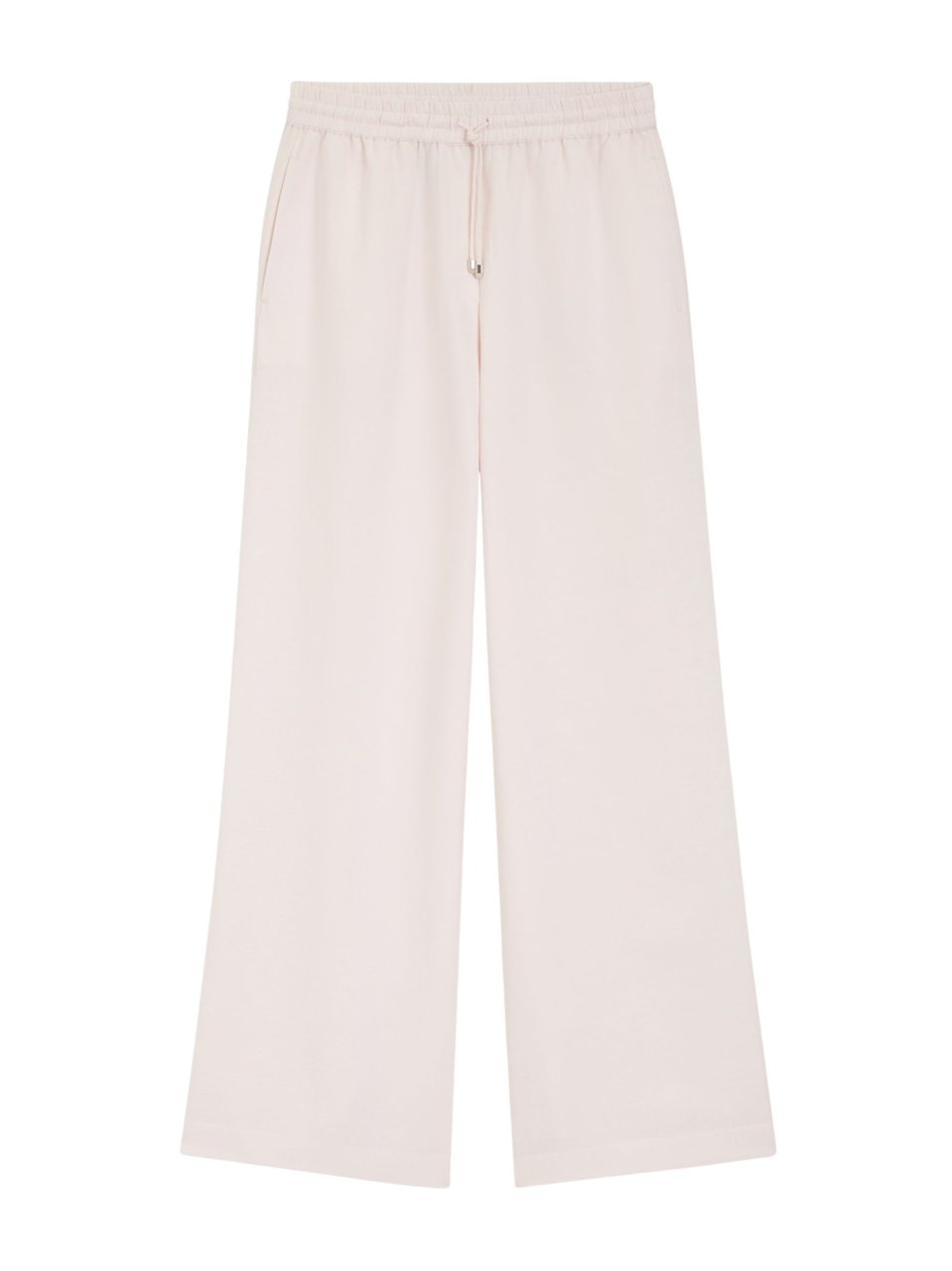 Boss Relaxed Fit Drawstring Wide-Leg Pants Neutraal
