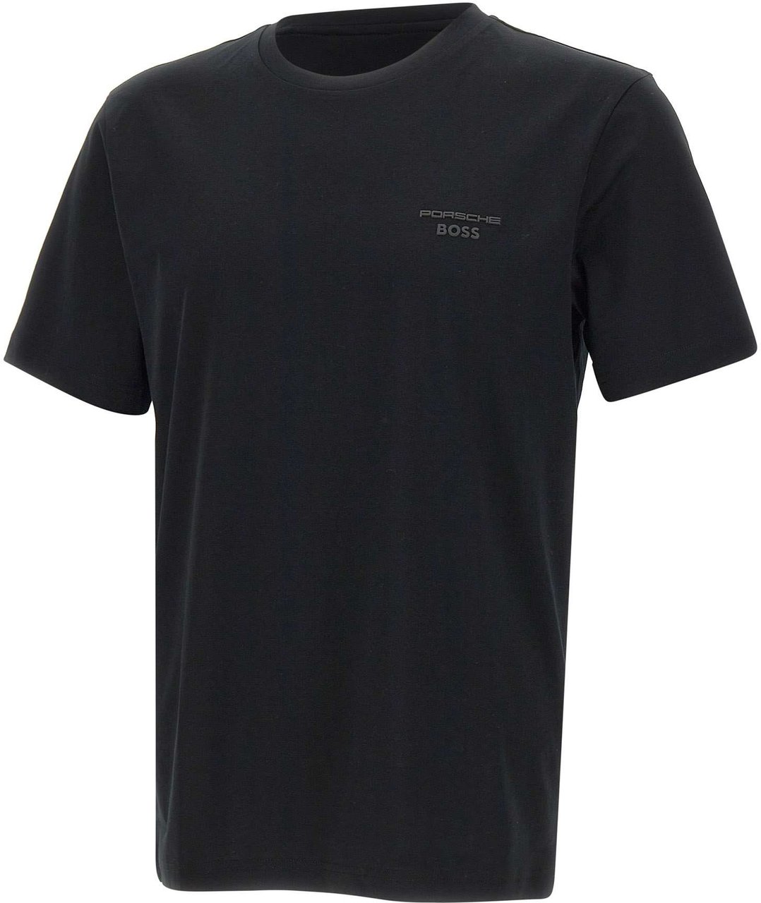 Boss T-Shirts And Polos Black Zwart