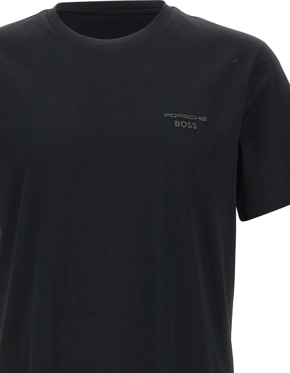 Boss T-Shirts And Polos Black Zwart