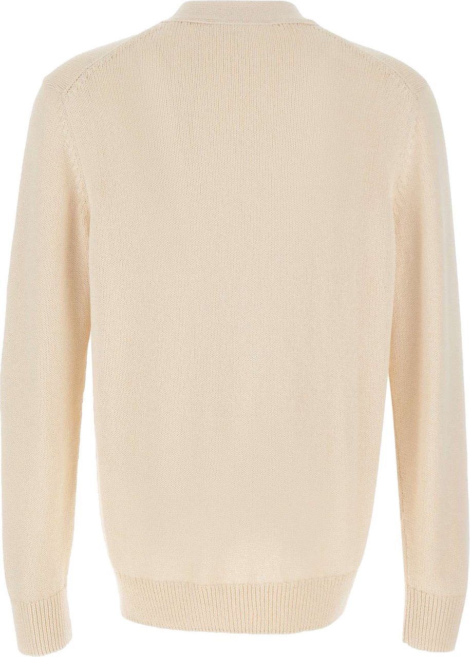 Boss Sweaters Beige Wit