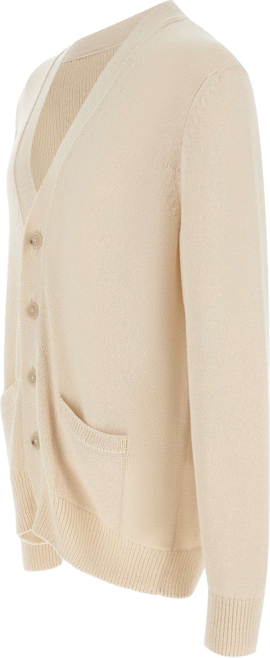 Boss Sweaters Beige Wit