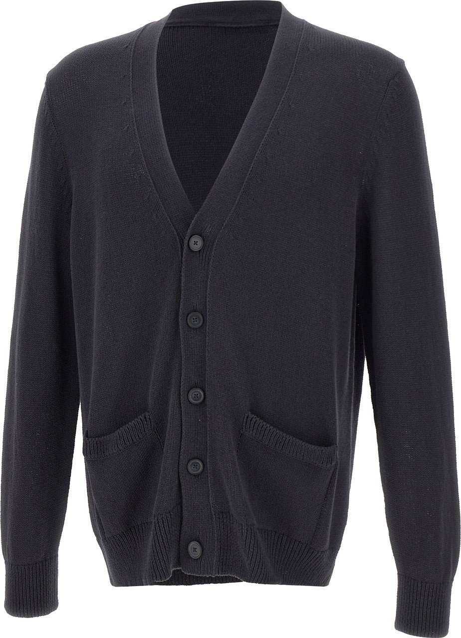 Boss Sweaters Blue Navy