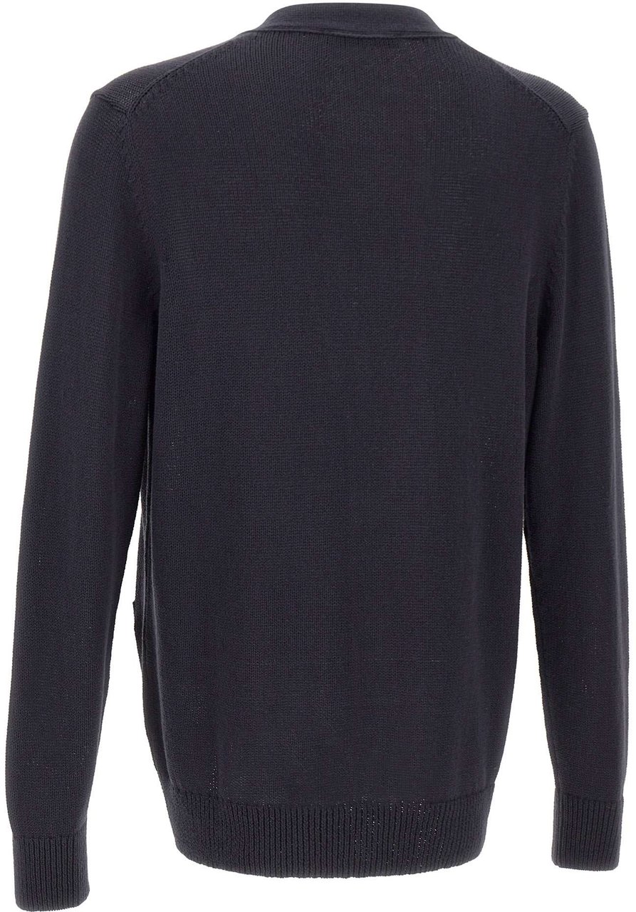 Boss Sweaters Blue Navy