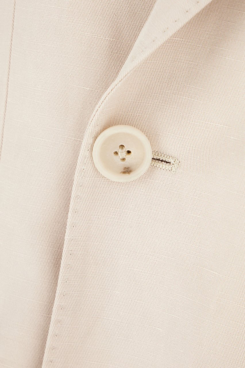 Boss Hugo Boss Sand lyocell blend blazer Neutraal