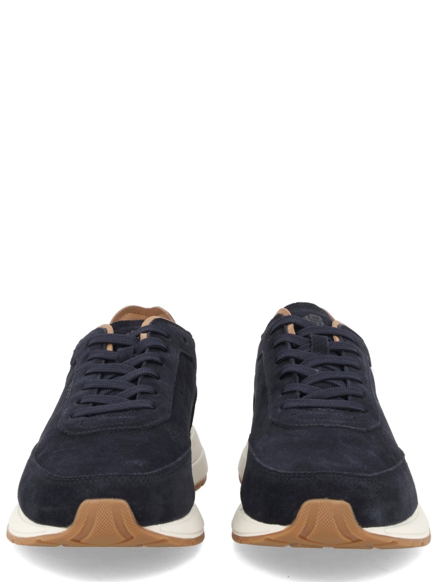 Boss Vinston Premium Cow Leather Sneakers Zwart