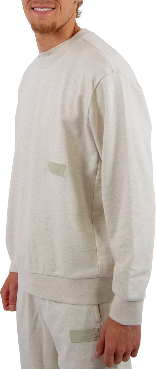 BOSS SW_Crewneck Grijs