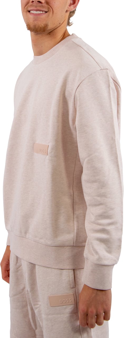 BOSS SW_Crewneck Roze