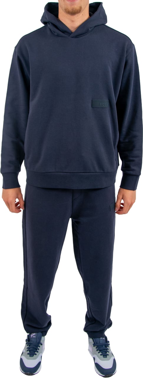 BOSS SW_Hoodie Blauw