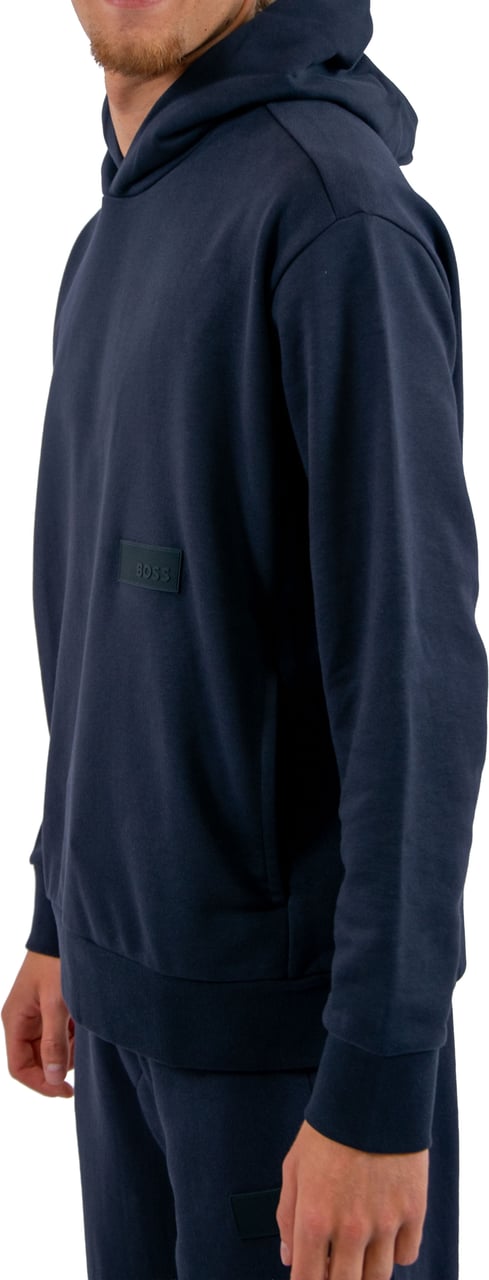 BOSS SW_Hoodie Blauw