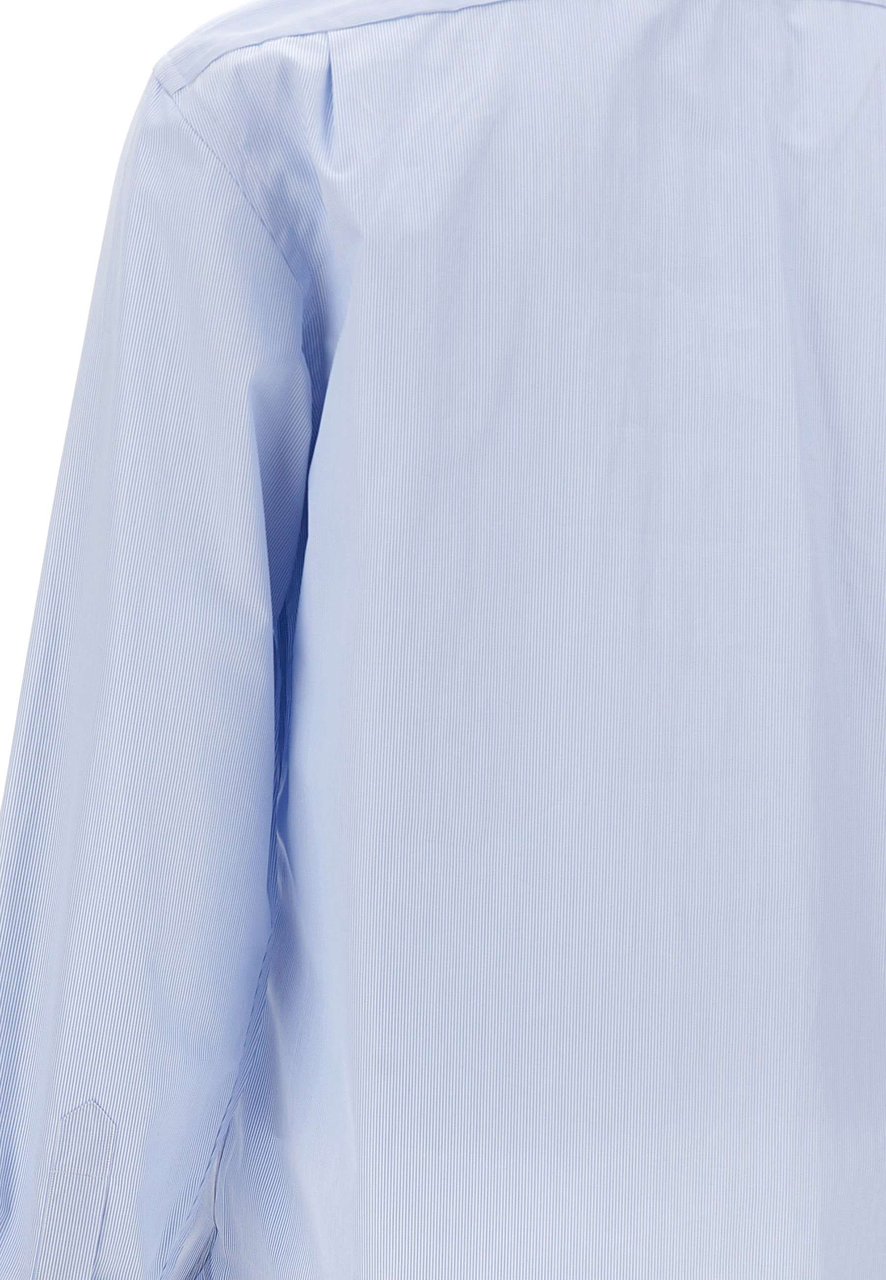 Boss Shirts Light Blue Lichtblauw