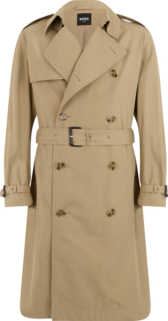 Boss Trench with belt Beige