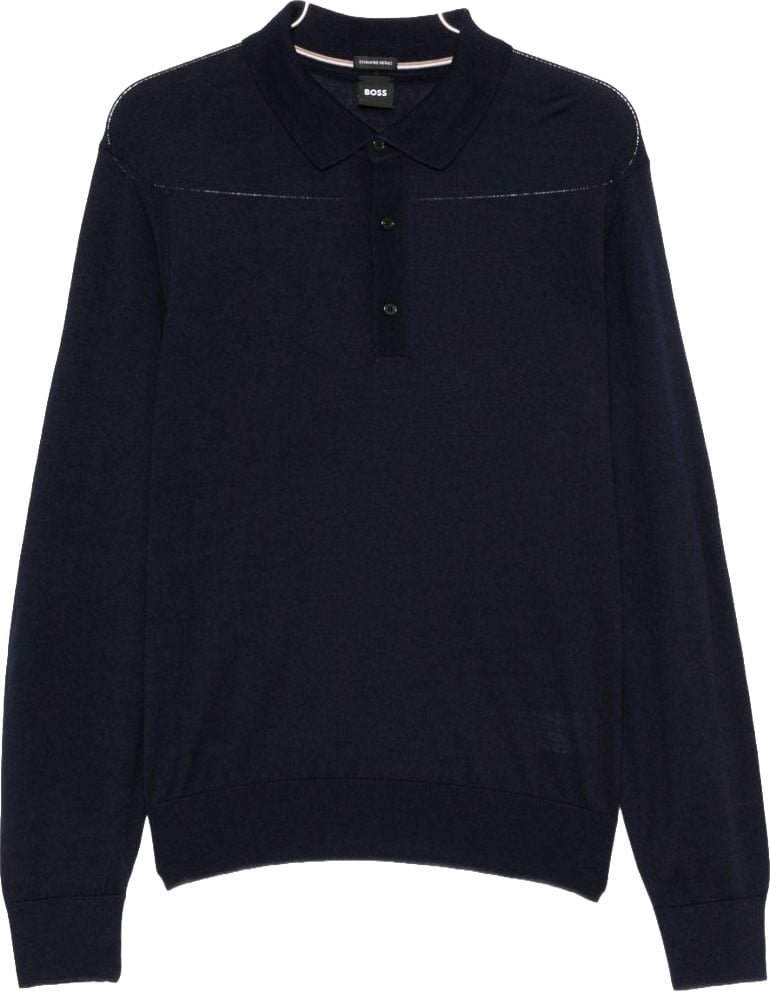 Boss Sweaters Dark Blue Navy
