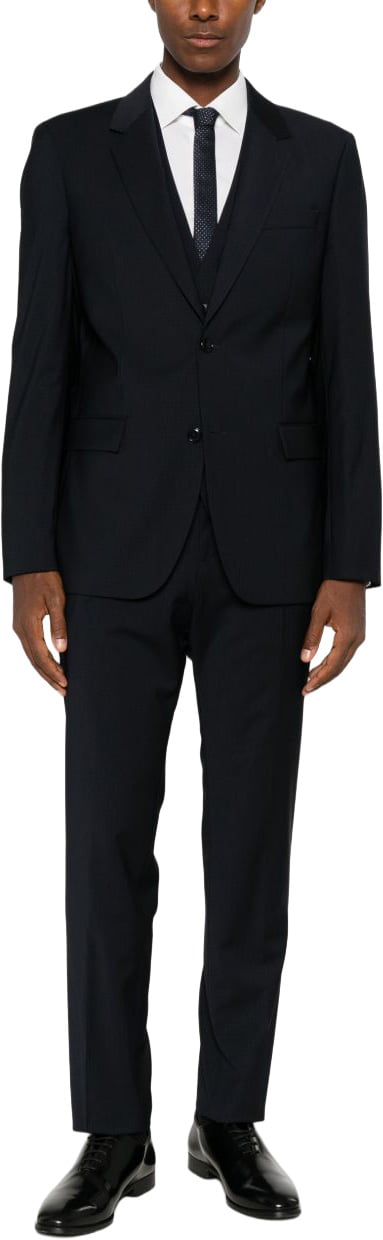 Boss Dresses Dark Blue Navy