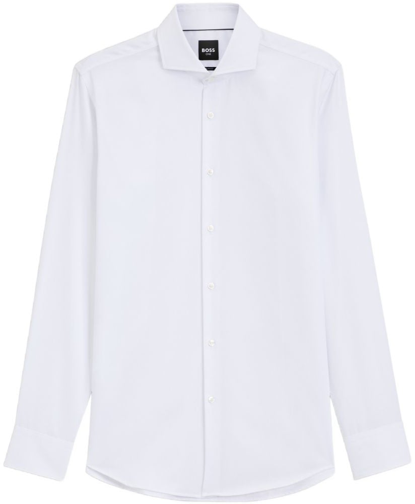 Boss Shirts White Wit