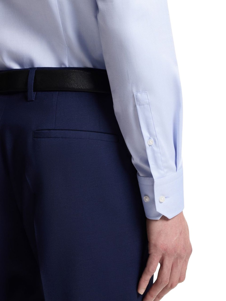 Boss Shirts Light/Pastel Blue Lichtblauw