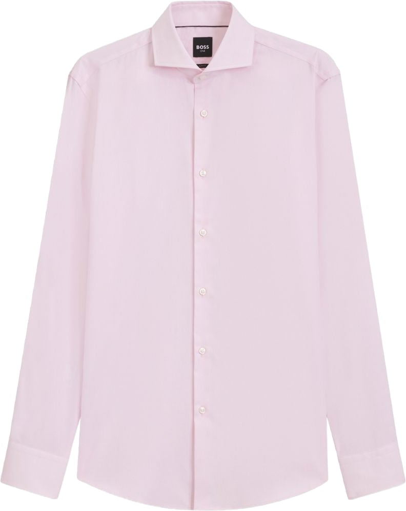 Boss Shirts Light/Pastel Pink Roze