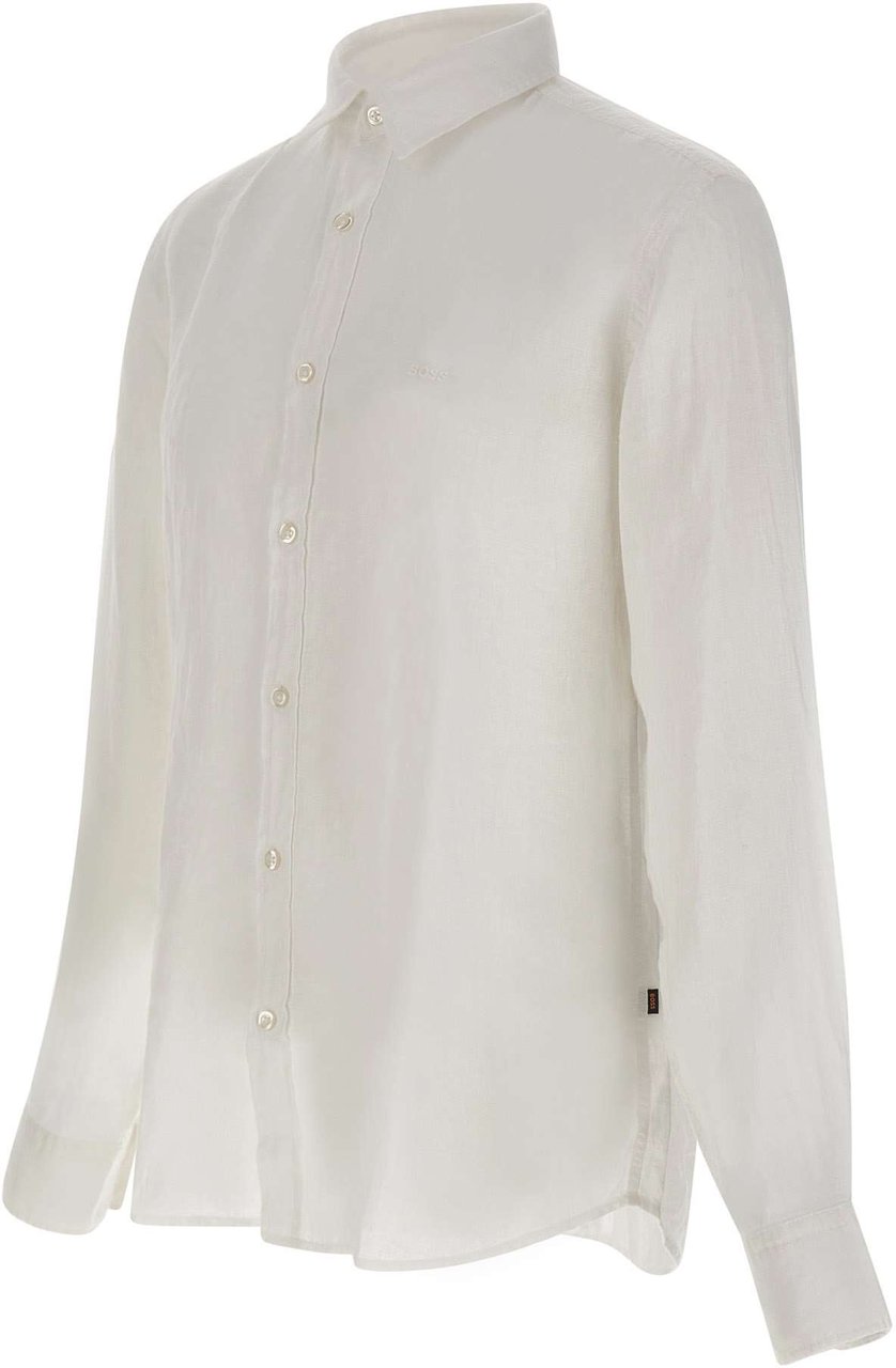 Boss Shirts White Wit