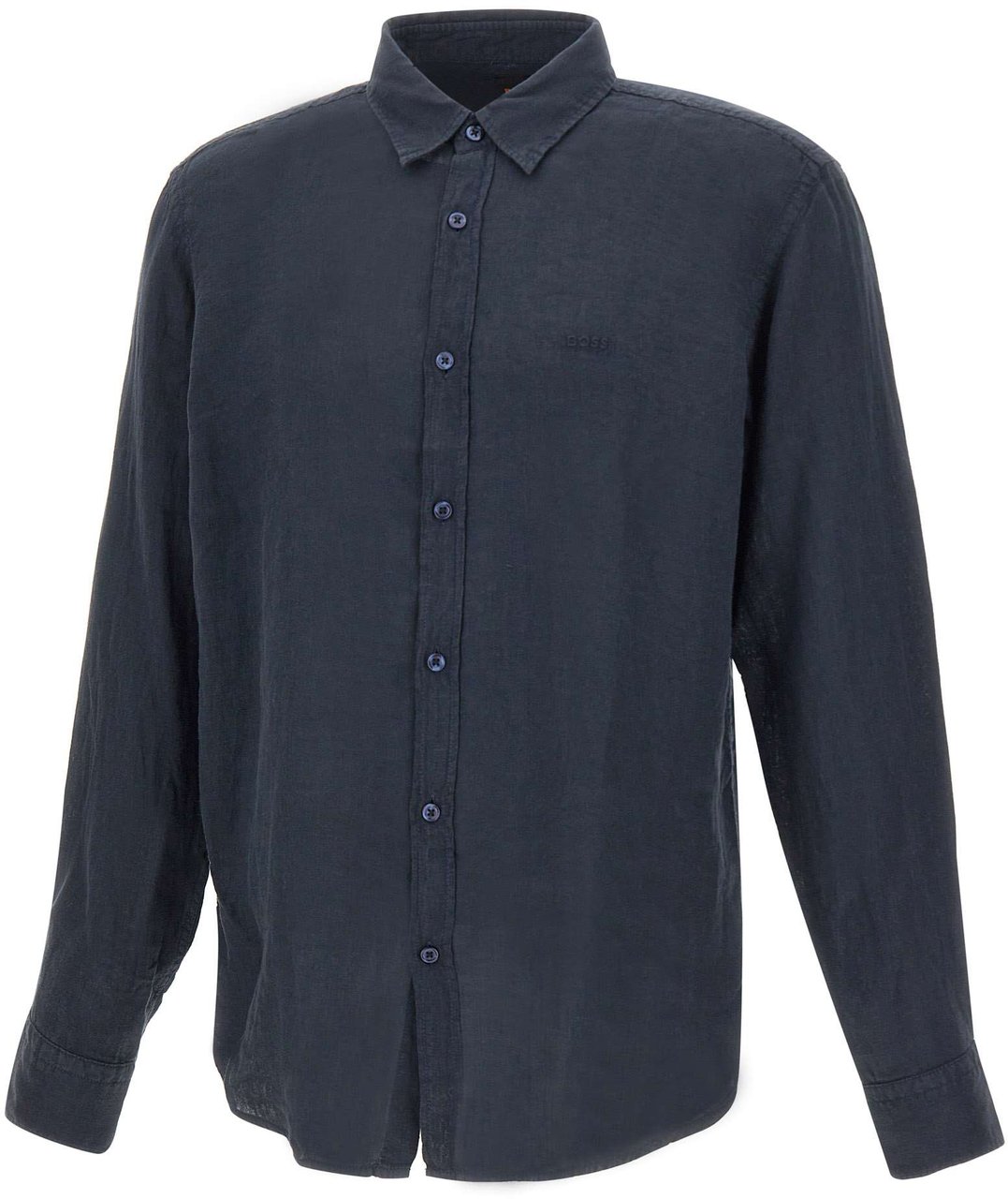 Boss Shirts Blue Navy
