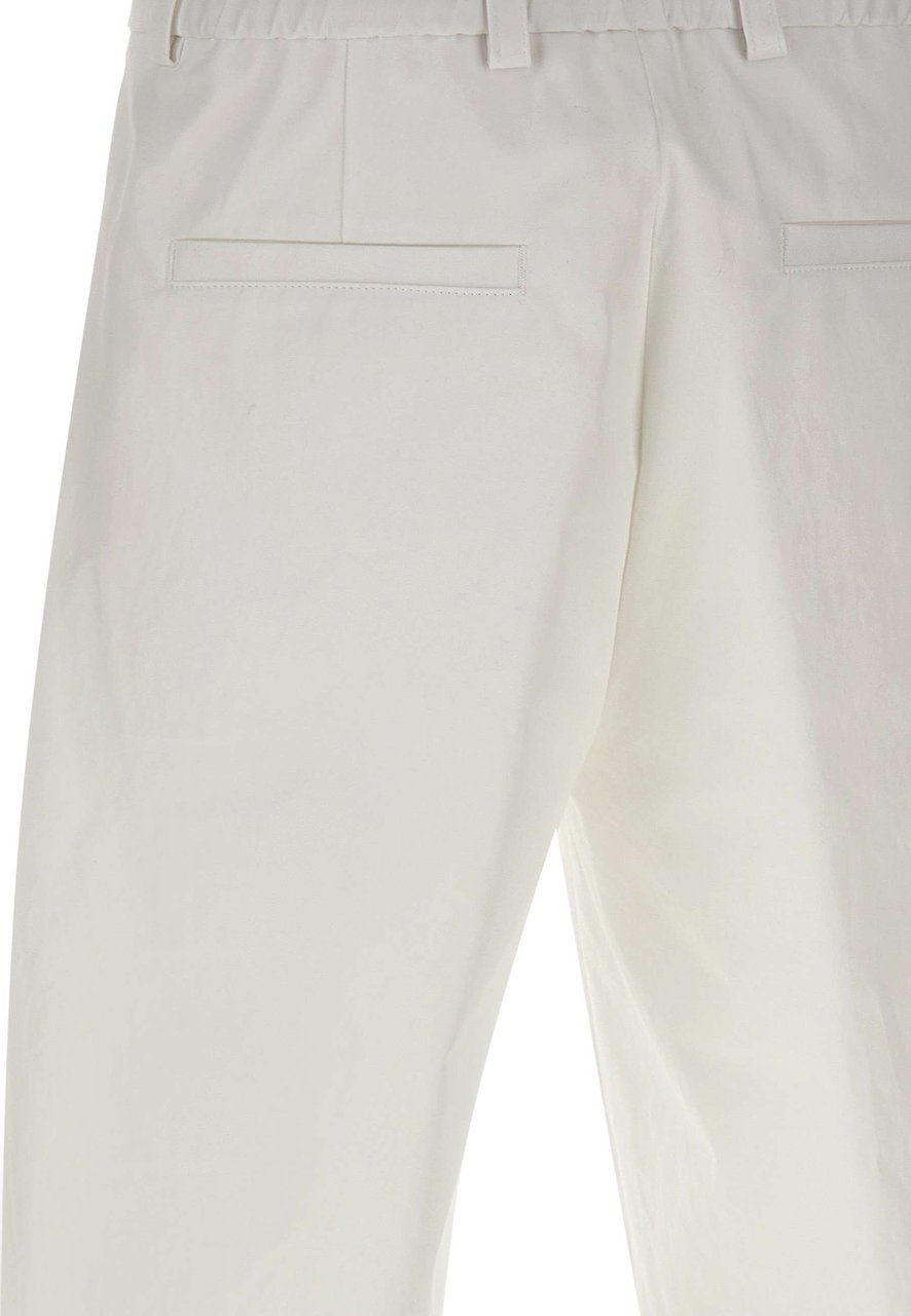 Boss Trousers White Wit