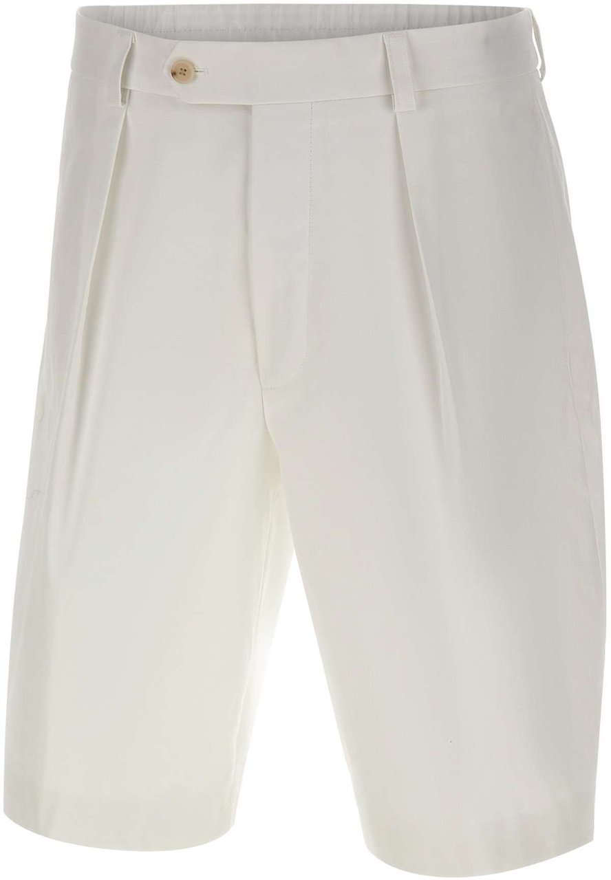 Boss Trousers White Wit