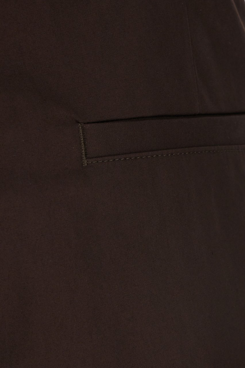 Boss Hugo Boss Chocolate cotton bermuda shorts Bruin