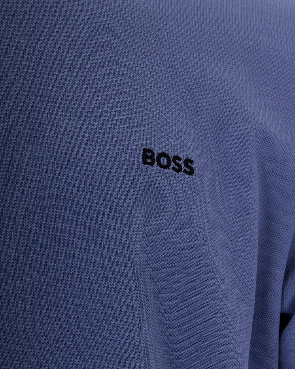 Boss T-Shirts And Polos Open Blue Blauw
