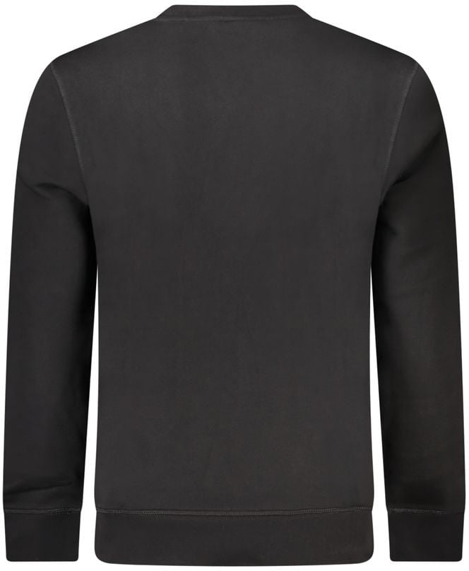 Boss Hugo Boss Black Cotton Men Sweater Zwart