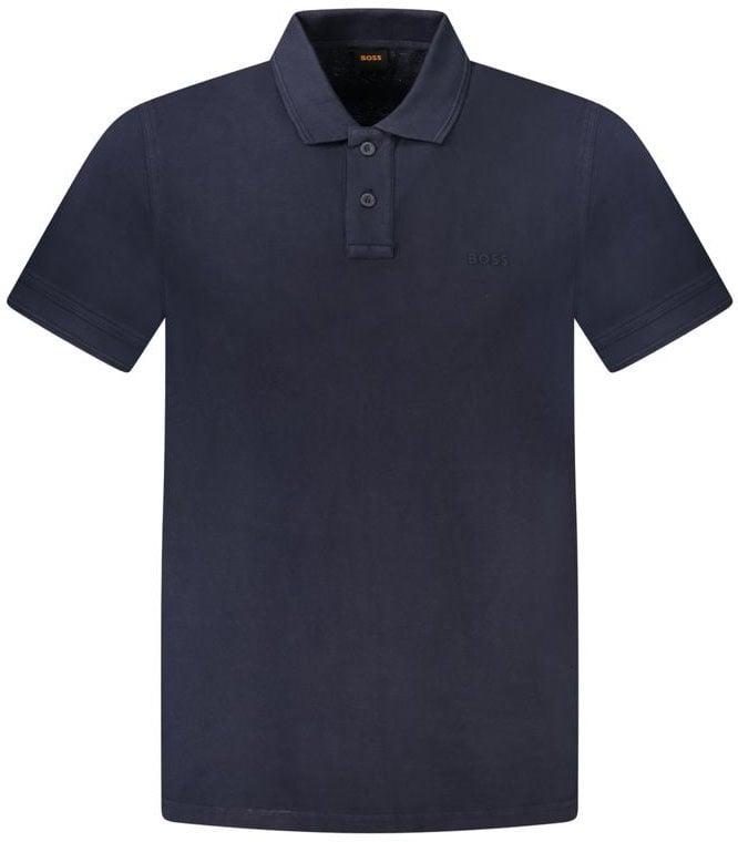 Boss Hugo Boss Blu Cotone Uomo Polo Blauw