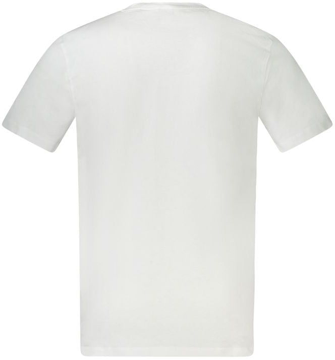 Boss Hugo Boss White Cotton Men T-Shirt Wit