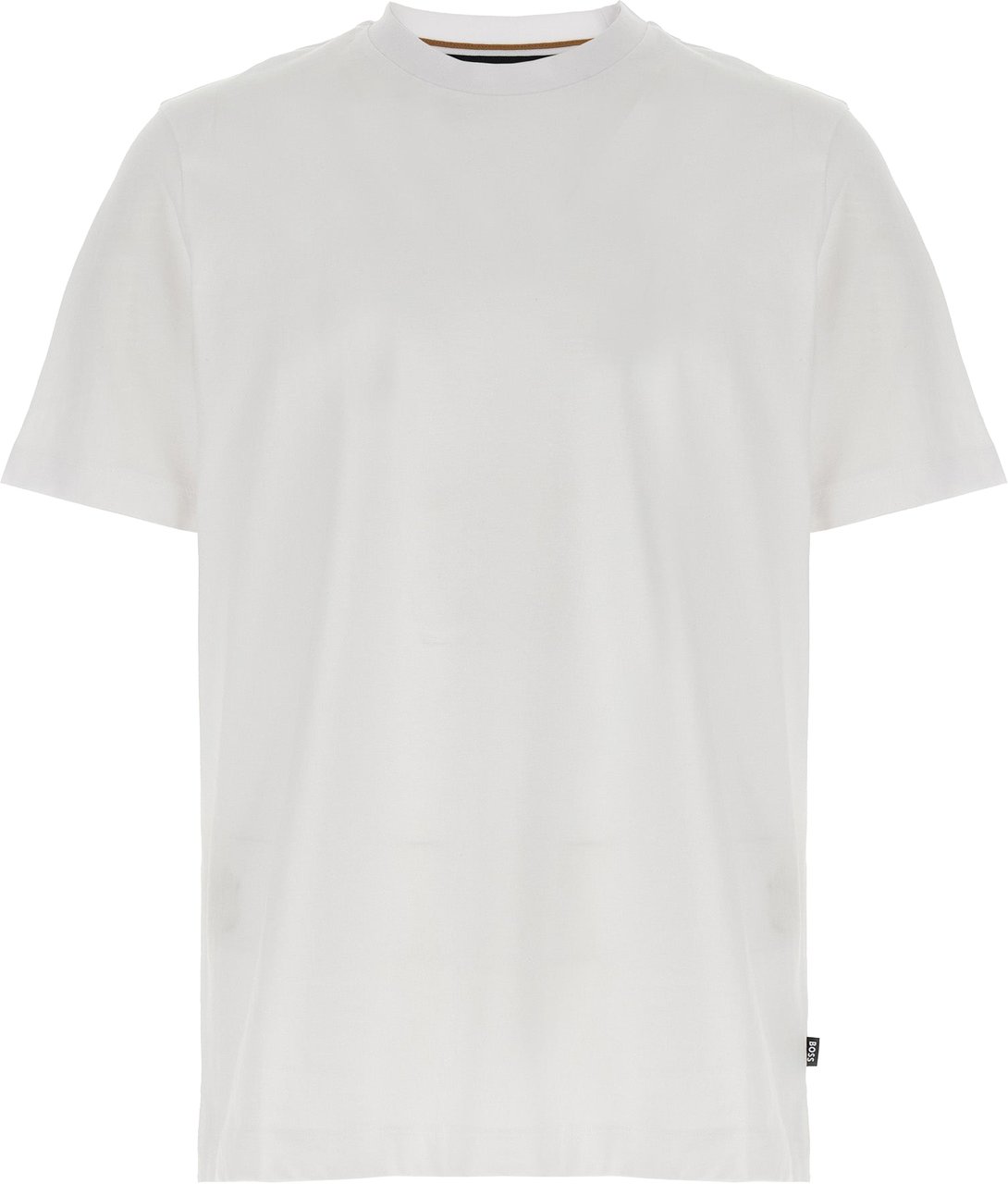Boss Hugo Boss White Cotton T-Shirt Wit
