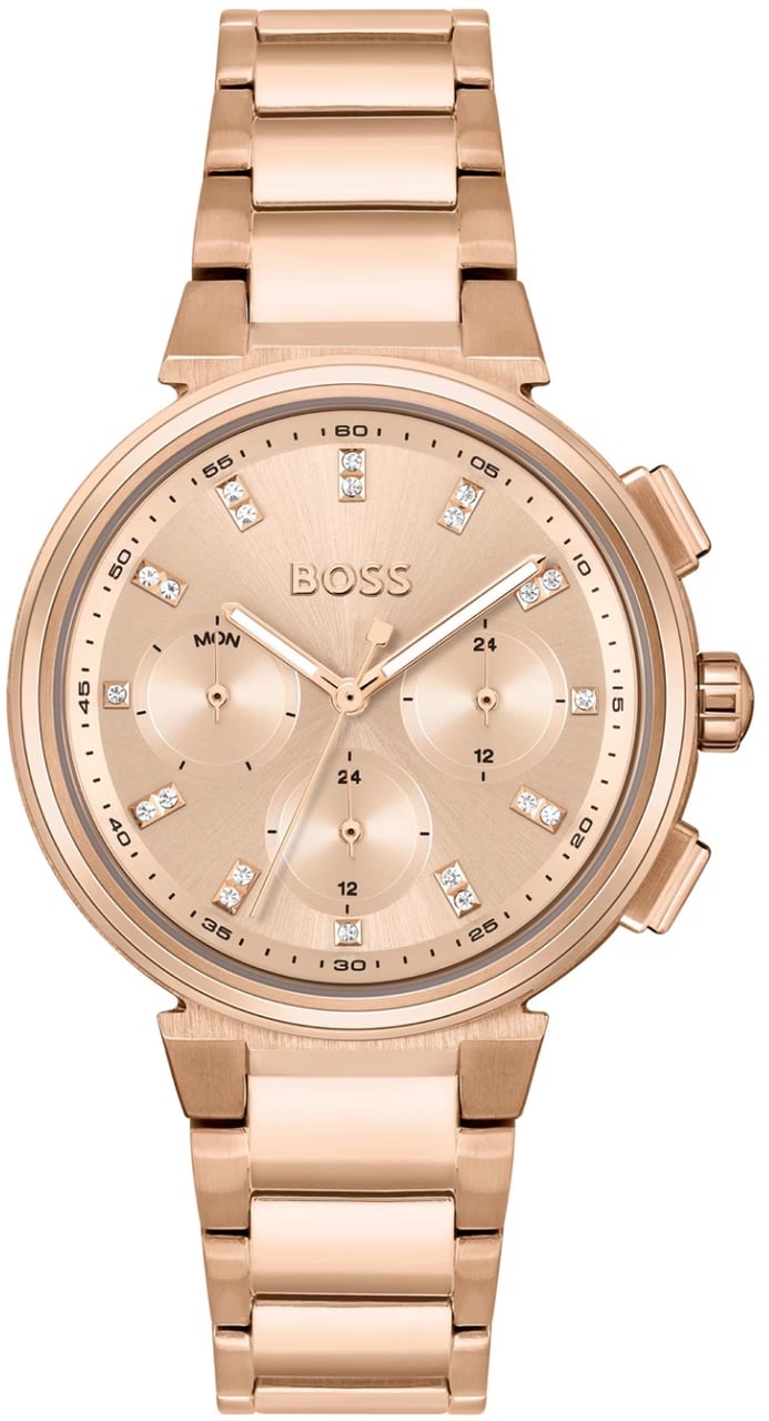 Boss One 38mm Quartz Watch Goud
