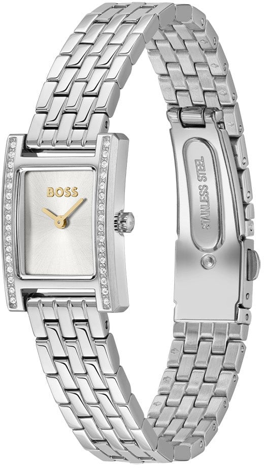 BOSS HB1502816 LUCY PRECIOUS Dameshorloge 18x26mm Zilver
