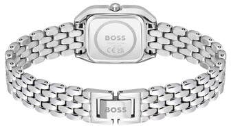 Boss BOSS HB1502821 MAE PETITE Dameshorloge 22x22,5mm Zilver