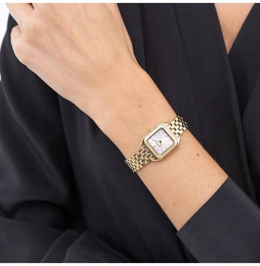 Boss BOSS HB1502823 MAE PETITE Dameshorloge 22x22,5mm Goud