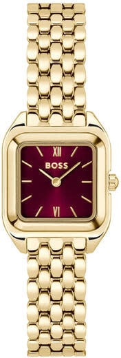 Boss BOSS HB1502824 MAE PETITE Dameshorloge 22x22,5mm Goud