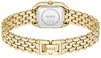 Boss BOSS HB1502824 MAE PETITE Dameshorloge 22x22,5mm Goud