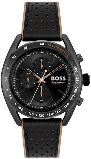 Boss BOSS HB1514022 CENTER COURT Herenhorloge 44mm Zwart