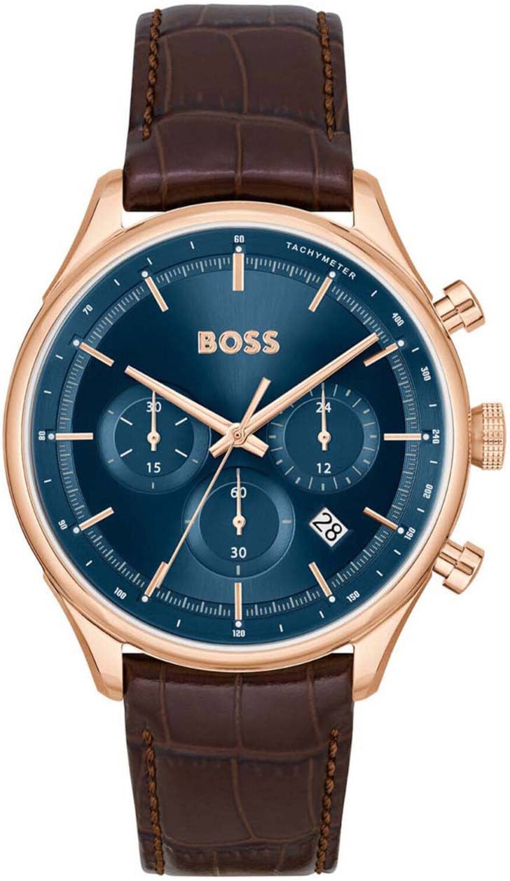 Boss BOSS HB1514050 GREGOR Herenhorloge 45mm Roze