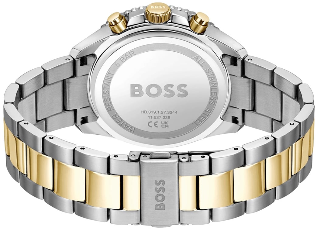 Boss BOSS HB1514144 RUNNER Herenhorloge 43mm Zilver